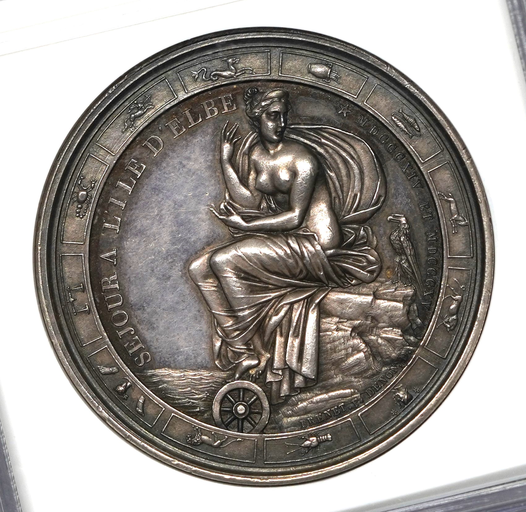 最新作 ナポレオン没後200周年 ナポレオン・エンジェル銀貨 純銀 1オンス 2024年 (新品) セントヘレナ「妖精の女王・ウナとライオン」純銀